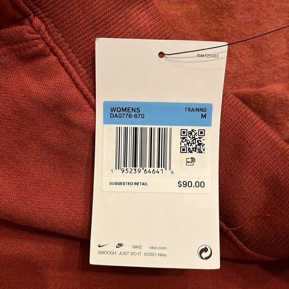 Nike Yoga Luxe Women's Cropped Fleece Pants Size M - Picture 4 of 8